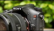 Sony Alpha SLT- A77 Hands-on Review