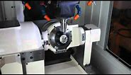 5-axis simultaneous milling of impeller on FANUC Robodrill D14SiA with torque motor
