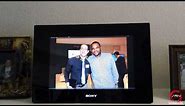 Sony DPF-D1020 Digital Photo Frame overview