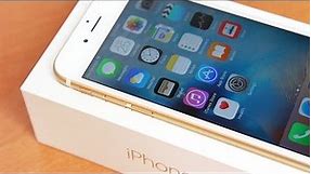 Unboxing, Setup & First Impressions: iPhone 6s (64GB Gold)