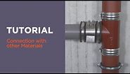 How to connect other materials to cast iron pipes? [PAM TUTORIAL]