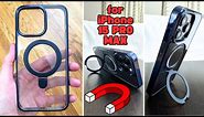 iPhone 15 Pro Max Clear MagSafe Kickstand Case from Humixx: Demo + Review