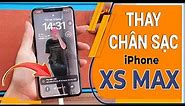 Thay chân sạc iPhone XS Max - Replacing the iPhone XS Max charging