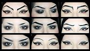 Goth Eyebrow Tutorial | Creative Eyebrow Shapes | MarilynMugBeat