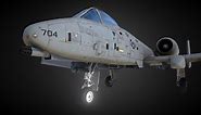 A-10 Warthog - 3D model by yazjack