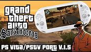 Grand Theft Auto San Andreas PS Vita/PSTV Port v1.5 Build Setup/Installation Guide