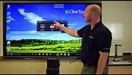 Clear Touch Interactive Panel / Touch Screen Display Demo