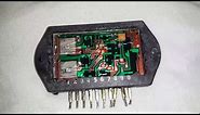SANYO STK-025 Power amplifier module - Quick look at the internals