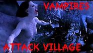female vampire - village attack scene - Van Helsing HD