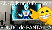 💻😎 Como PONER un GIF como FONDO de PANTALLA PC en WINDOWS 11, 10, 8 y 7 FÁCIL y RÁPIDO 2024
