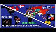 Ultimate Alternate Future Of The World [Perfected] Map 2020 - 20001 究極版・空想世界未来地図 REUPLOADED IN 2022