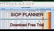 S&OP - Fully Automated Excel VBA based Sales Inventory Production planning Tool