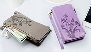 Zipper Wallet Case for LG Reflect / LG K51 L555DL