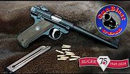 Ruger® 75th Anniversary Mark IV™ Target 22 Semi-Auto Pistol - Gunblast.com