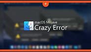 Mac Crazy Error