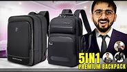 Kamal 5in1 Bags for College Office & Travelling on Amazon 🔥 Laptop Or Tech Backpack - Arctic Hunter