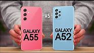 Samsung Galaxy A55 vs Samsung Galaxy A52
