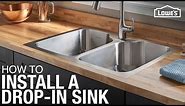 How to Install a Drop-in Kitchen Sink