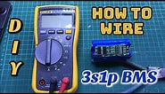 DIY: How to wire 3s1p BMS | Battery Management System