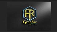 HR Logo Design Tutorial How To Create Professional Logo in illustrator Tutorial