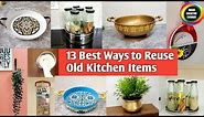 13 Creative ways to repurpose old kitchen utensils | Best ideas to reuse old Kitchen items | Crafts