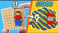 $1 vs $1000 LEGO MYSTERY box...