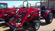 Mahindra 1533 shuttle shift 4w/d with a loader
