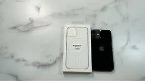Official iPhone 12 mini Clear Case with MagSafe Unboxing and Review