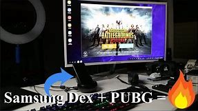 PUBG Mobile With Samsung Dex!! (Keyboard & Mouse)