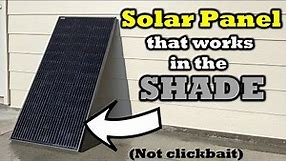 FINALLY! A Solar Panel DESIGNED For Shading Performance! Optivolt 100w Solar Panel - TESTED