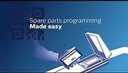 Philips Service tag: easy and fast programming