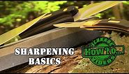 Knife Sharpening Basics: How to Sharpen a Fine Edged Knife With a Stone Sharpener