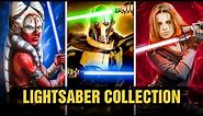 EVERY SINGLE Lightsaber in General Grievous' Collection!