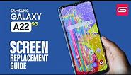Samsung Galaxy A22 5G LCD Touch Screen Replacement - Service Pack