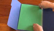 Single Folder Lapbook video tutorial