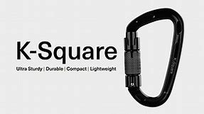 K-Square Ultra Sturdy 24KN Auto Locking Carabiner Clips