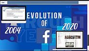 Evolution of Facebook 2004 - 2020