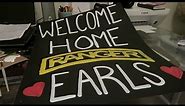 Dear Harold: Making Lots of Welcome Home Posters! // Ranger school