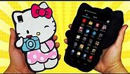 DIY Hello Kitty Phone Case