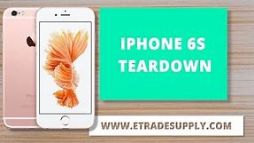 iPhone 6S teardown/disassembly