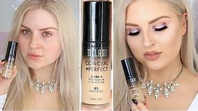 Milani 2 in 1 Foundation & Concealer ♡ First Impression Review