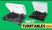 Top 5 Best Turntables Of 2024 - Turntables Review