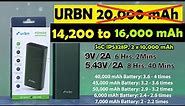 URBN Power 20,000 mAh: TearDown, Charging Time & Capacity Tests 🛠❤