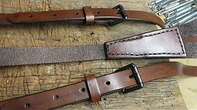 leather suspenders build