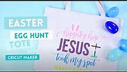 FREE Christian SVG & Make A Easter Egg Hunt Tote With Cricut Maker