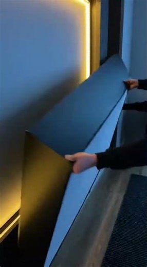 Home Theater Living Room Makeover | Acoustic Panels & Cinematic Lighting 🎬✨