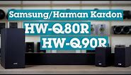 Samsung/Harman Kardon HW-Q80R & HW-Q90R soundbars | Crutchfield