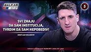INTERVJU: Kristijan Golubović - Svi znaju da sam institucija, tvrdim da sam nepobediv! (16.10.2021)