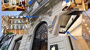 Avant-première : visite du superbe Apple Store des Champs-Elysées avant ouverture !