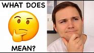 What does the Thinking Face Emoji mean? | Emojis 101